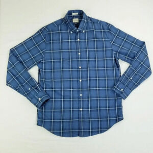 J Crew Sz Medium Classic Button Down Cotton Shirt